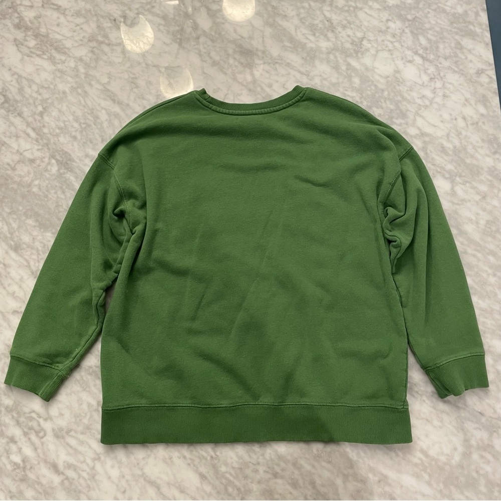 Monaco Green Graphic Sweatshirt Size XSmall - Picture 7 of 9